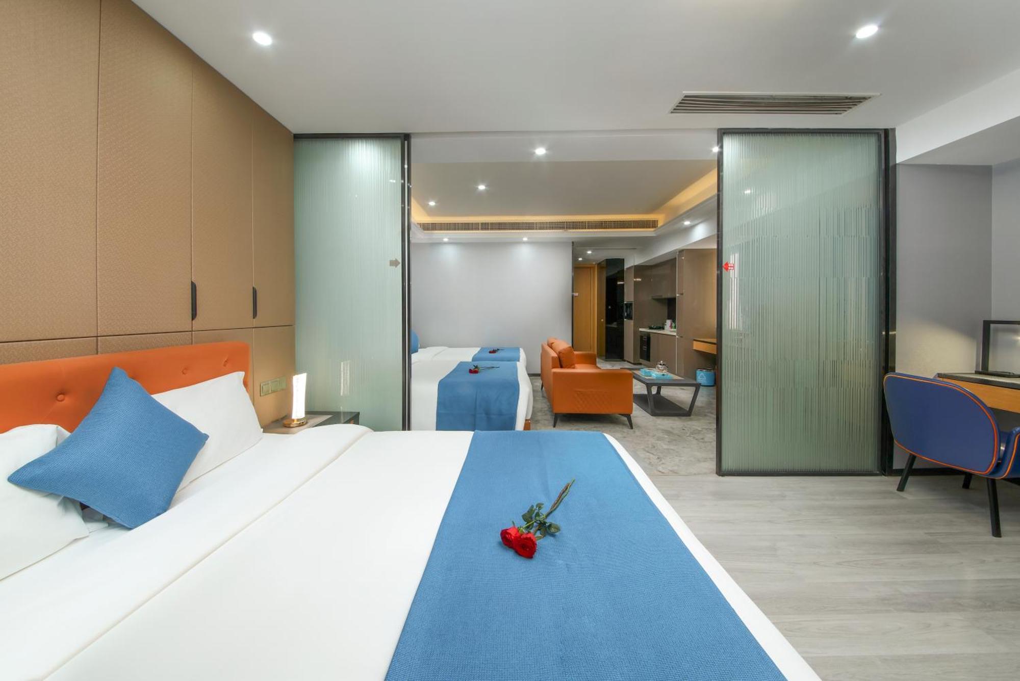 Boman Holiday Apartment Bei Jing Lu Jie Deng Du Hui Branch قوانغتشو المظهر الخارجي الصورة